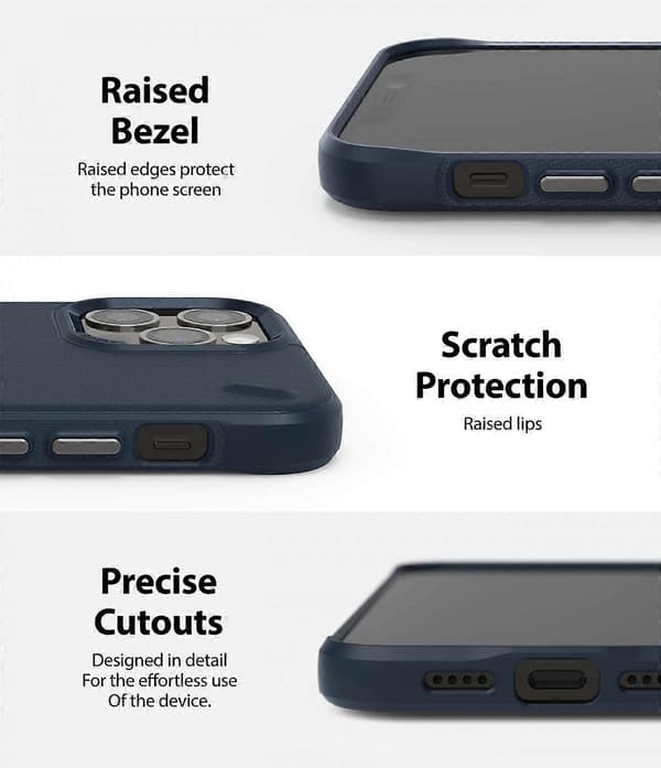 För iPhone 13mini, Silikon TPU Skydd, Stötsäker, Tunn, Repskydd, Pansar, Marinblå