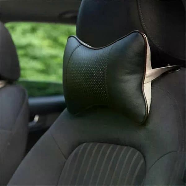 1 st Bil Nackkuddar Bil Nackstöd Kudde Stöd Sätestillbehör Universal Ryggstöd Säkerhetskudde Auto Interiörtillbehör 1PC Beige