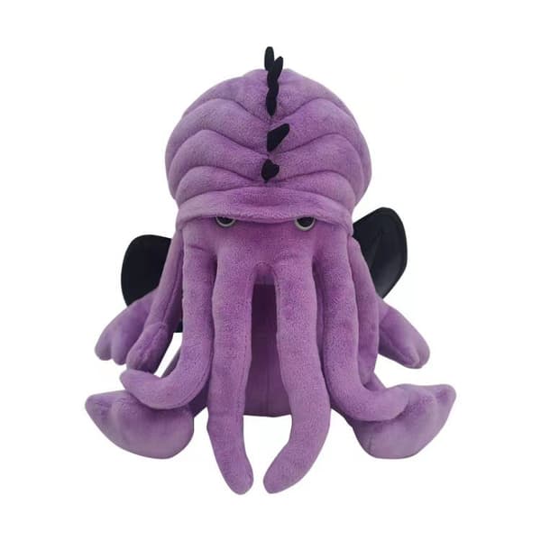 CthulhuCraft Mythical Creatures -sarjan Cthulhu-mustekalahirviö pehmolelu