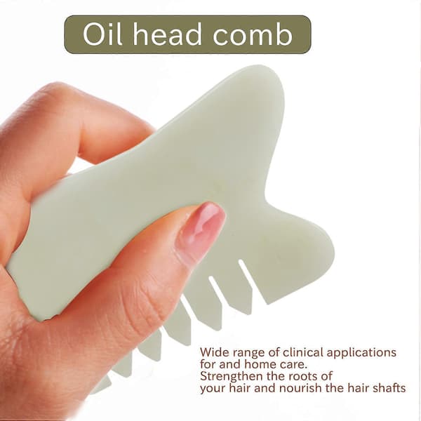 Jade Gua Sha Kam, Spa Akupunkturterapi Stimulerande Punkter Ansikte Armar Fotvård