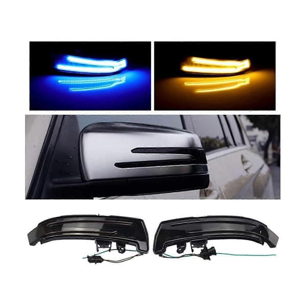 Dynamiske LED sidespeil blinklys sekvensielle blinklys for /C/E/S/CLA/GLA// W176 W246 W204