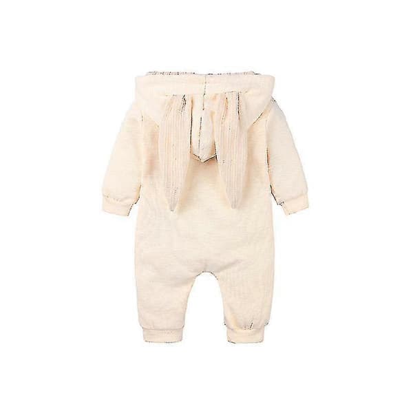Spädbarns Bebis Sparkdräkt Kanin Jumpsuit Pyjamas Påsk Pjs