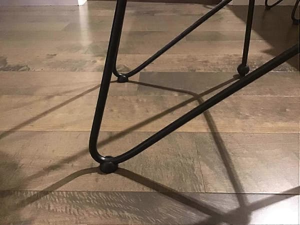 10 stk. Silikon Hårnåls Møbelbensbeskyttere - Sort 10mm