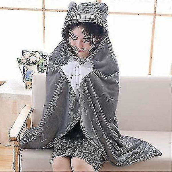 Min Nabo Totoro Tæppe Kappe Plys Kappe Sjal Rejse Nabo