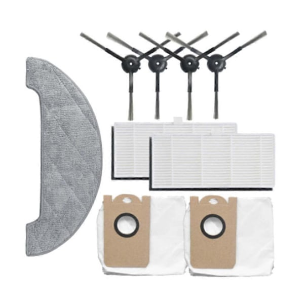 Til Xiaomi Viomi S9 Dele Støvpose Hepa Filter Moppeklude Forbrugsvarer