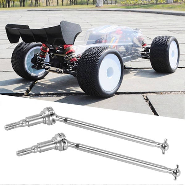2 kpl Metallinen Etu CVD Universaali Vetoakseli 25-WJ03 9125 RC-auton Varaosien Päivitystarvikkeille