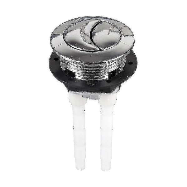 Universal Toalettknapp Enkel/dobbel Knapp Spyleventil Erstatning Passer 38mm-e gx20241211556
