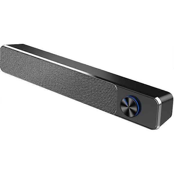 Datamaskinhøyttalere, kablet datamaskinlydplanke, stereo USB-drevet mini lydplanke høyttalere for PC-nettbrett