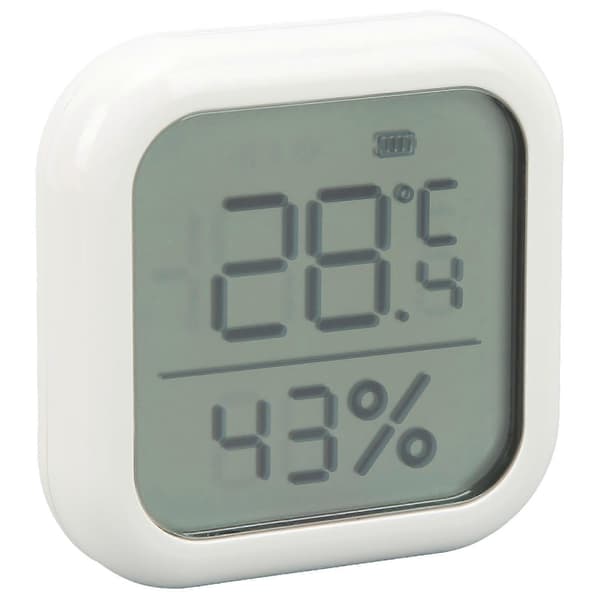 Smart Temperatur- og Fugtighedssensor Telefonforbindelse Trådløst Digitalt Termometer Hygrometer til ZigBee YEMAA