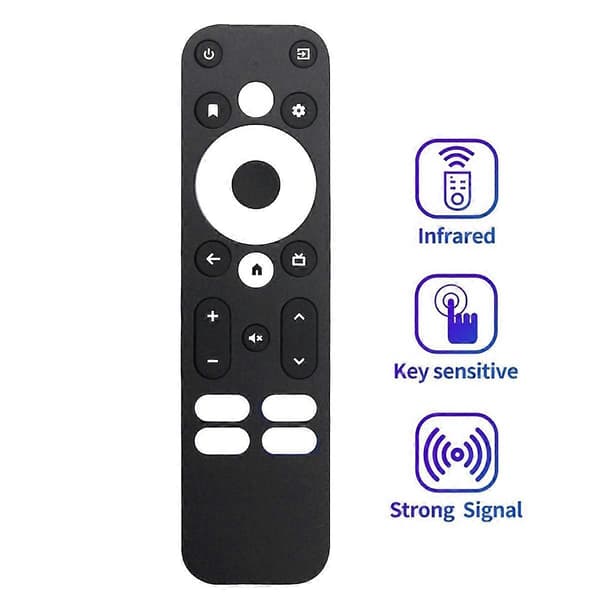 Ersättningsfjärrkontroll med röststyrning för / KM2 Plus Android TV Box för KM2, KM2 Plus, KM7 Plus, KD3, KD5