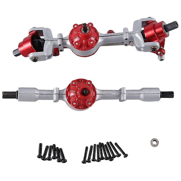 Passer til 1/16 C14 C24 B14 B24 B16 B36 Rc Bil Metal Opgradering For- og Bagaksel Samling 1