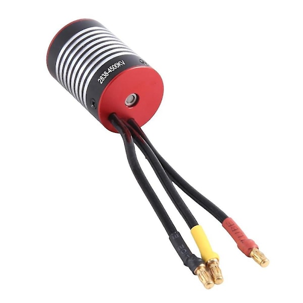 Vedenkestävä 2838 4500kv harjaton moottori 30a Esc Combo Set 1/8 1/10 1/12 Rc Crawler -auto kuorma-autolle