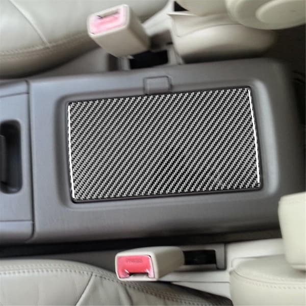 Ekte Karbonfiber for RX300 1998-2003 Bil Senterkonsoll Armlene Boks Panel Deksel Trim Interiør Acce