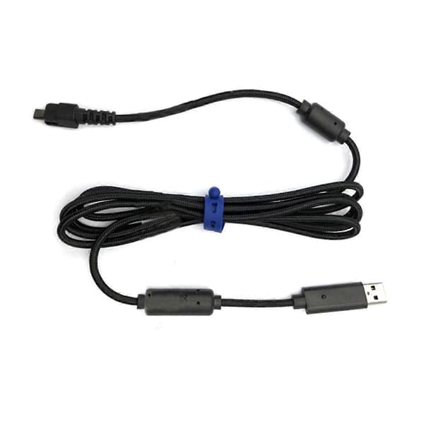 Kestävä punottu nylon USB-kaapeli RAZER RAIJU PS4 -peliohjaimelle