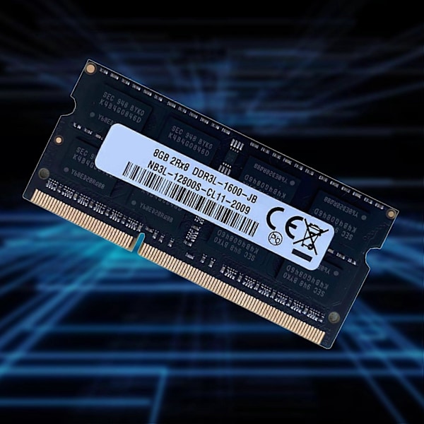 DDR3 8GB Laptop Ram Hukommelse 1600Mhz PC3-12800 1.35V 204 Pins SODIMM Understøtter Dual Channel til AMD Lap