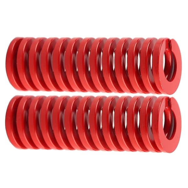 2 stk. OD 30mm ID 15mm Medium Load Formfjeder Rød (TM30*90mm)