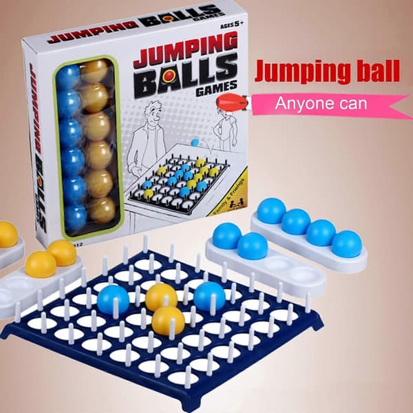 Hoppeballer Spill Brettspill Sprettball Spill Barn Selskap Kasteball Foreldre-Barn Interaksjon