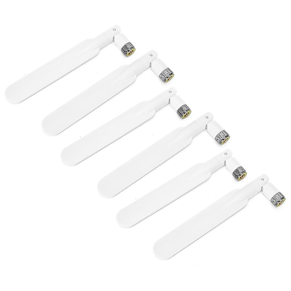 6 kpl WiFi-antenni 2.4G/5G Dual Band 5DBI 700?2700Mhz RP?SMA langaton verkkoreititin