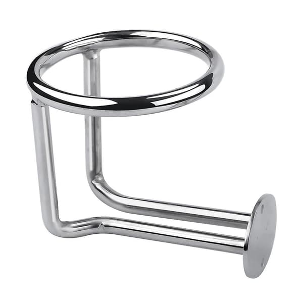 2x Båtring Koppholder Rustfritt Stål Ringlignende Drikkeholder For Marine Yacht
