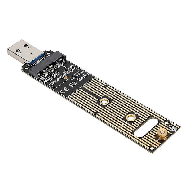 JMS583 M.2 NVME till USB3.0 Mobil Riser-kort för PCI E (KEY M) M.2 NVME SSD Expansionskort YEMMA