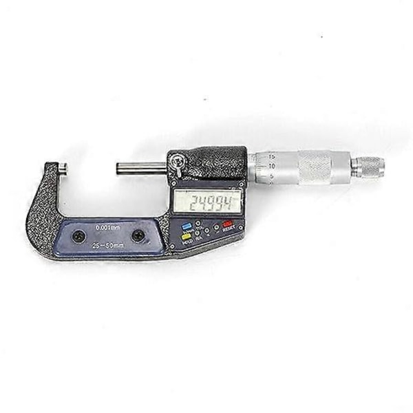 Digital utvendig mikrometer Mikrometer Digitalt mikrometer 25-50 mm / 0,001 mm Multifunksjonelle mikrometermåleverktøy