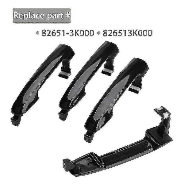 4 stk Kompatible Hyundai Sonata 2005-2010 Ydre Dørgreb