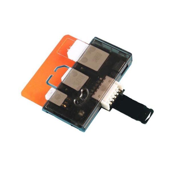 4-paikkainen Adapteri Multi- Reader Mini Sim Nano ohjauskytkimellä /androidille
