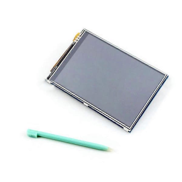 HD 3,5 tums LCD-pekskärm med styluspenna för Raspberry Pi 3 Pi 2 Modell B