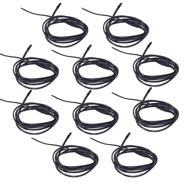 Høy Nøyaktighet 10 stk NTC Termistor Sensor for Hvitevarer - 1m 50K B3950