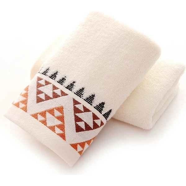 4-pack 100% Bomull Handdukar Badhanddukar Set - Multifunktionella Handdukar med