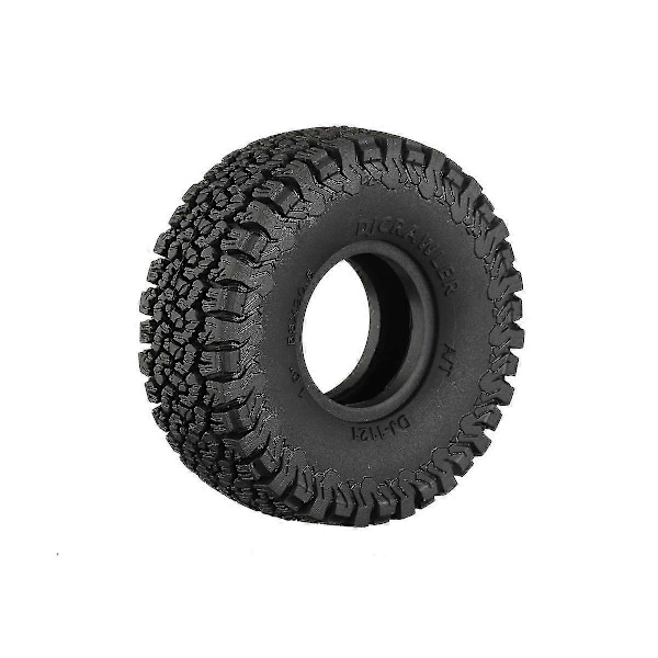 4st 58mm 1.0 Tum Supermjuka Däck För 1/18 1/24 Rc Crawler Bil Axial Scx24 Ax24 Trx4m Fms Fcx24