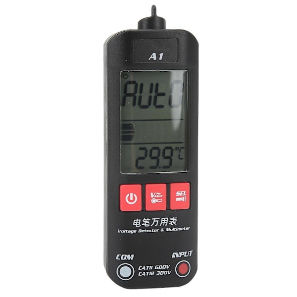 Digitalt Multimeter Spændingsmodstand Frekvensmåler Voltmeter Tester til Reparation