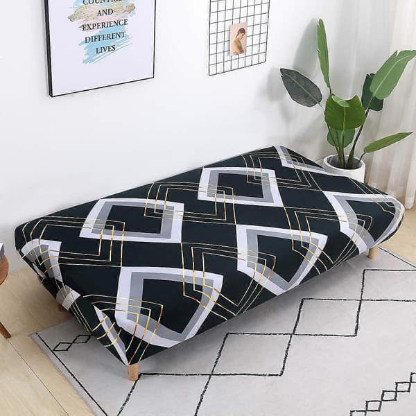 Sofföverdrag Utan Armstöd för Bäddsoffa Utan Armstöd, 190-210cm