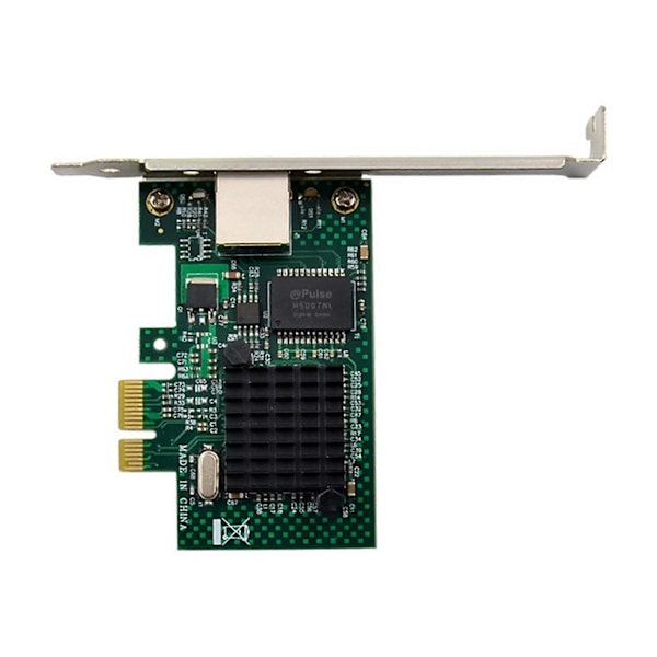 BCM5721 Gigabit Nätverkskort PCI-E X1 Gigabit Enport Server Nätverkskort Kompatibelt med PXEVL