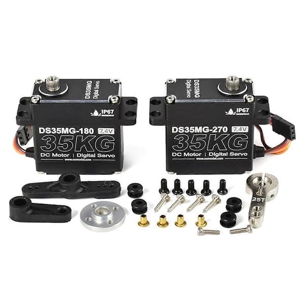 35KG RC Servomotor til RC Bil Robot Mekaniske Arme, 180 Grader