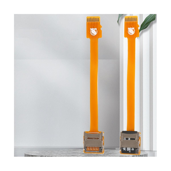 -sd / Tf Minneskort Kit Han till Hona Förlängningskabel Mjuk Ribon Flat Fpc Kabel Förlängare 10cm