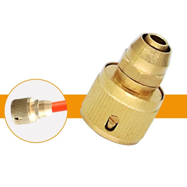 Dn10 Messing Hurtigkobling Metallkran Vannpistol Adapter Tilbehør