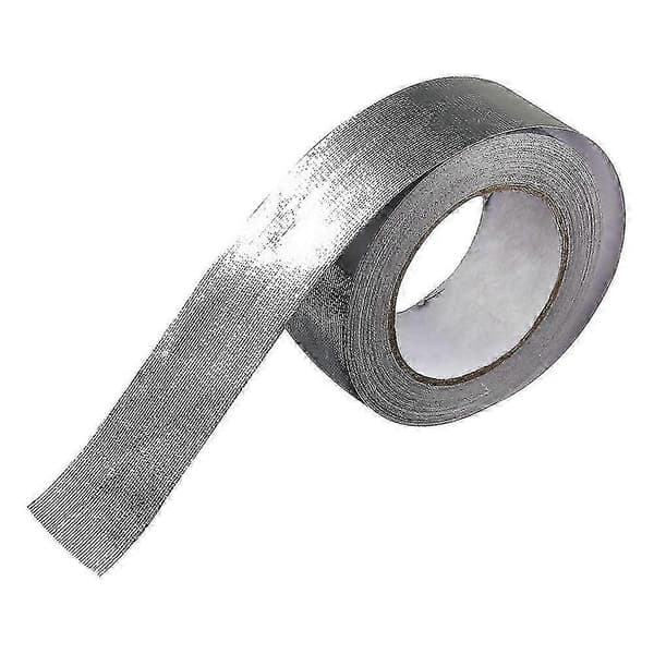 25m Auto Bil Eksosrør Aluminium Folie Varmeisolerende Tape Rull