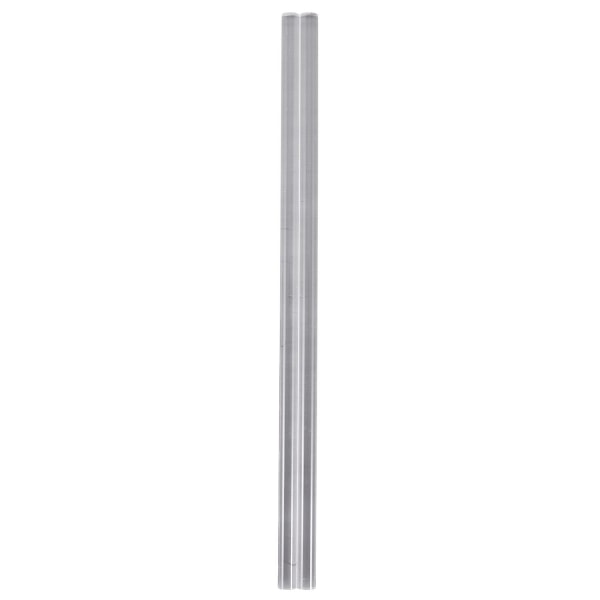 2pcs 10mm Clear Round Acrylic Bar Pmma Extruded Rod 12" Length