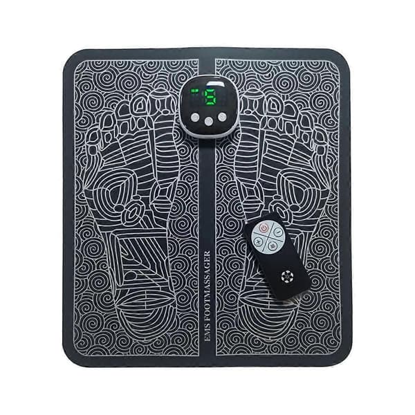 EMS Fodstimulator Fodmassagemåtte til Smertelindring og Muskelforbedring