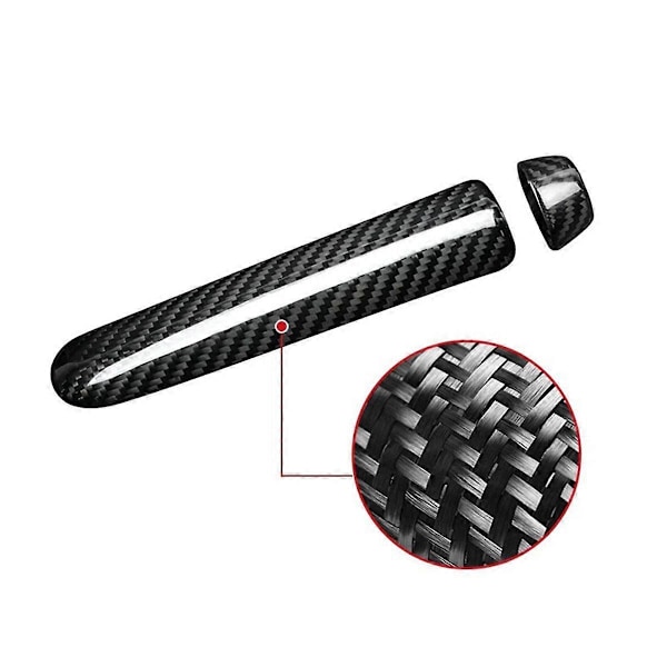 Äkta Kolfiber Handbromsskydd Trim för Halvkombi F55 F56 F57 2014-2021
