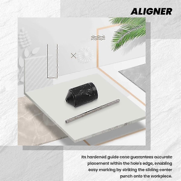 Universal Transfer Punch & Aligner Stor (3/8 tommer til 1 tomme)