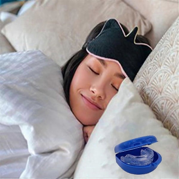 Anti Snoring Bruxism Munskydd Förbättra Sömnen Tandgnissling Sömn Anti Snarkning Och Apné Snarkanordning För Att Stoppa Snarkning