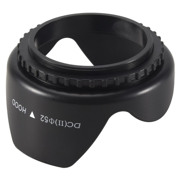 52mm Petal Flower lens hood for Nikon D5200 D5100 D3200 kit 18-55mm F3.5-5.6G UK