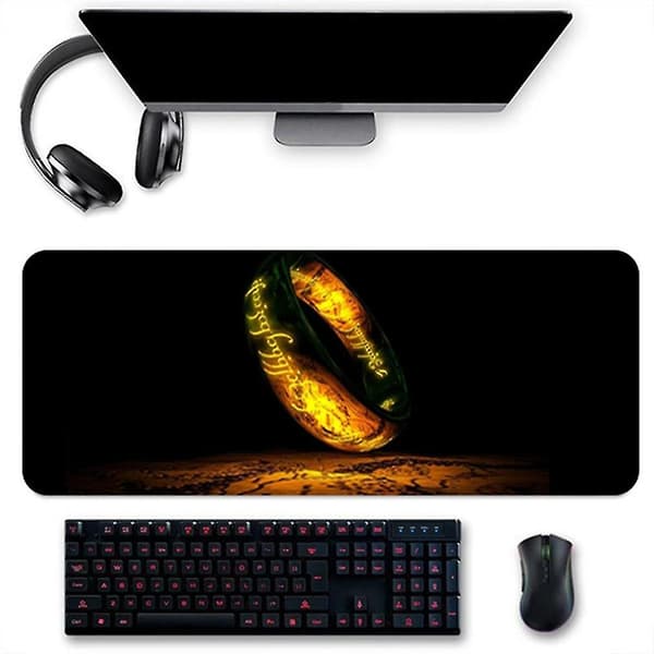 Utvidet Stor Musematte Datamaskin Tastatur Musematte Musematte Ikke-Musematte