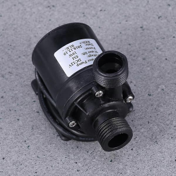 DC 12V Booster Dränkbar Pump 800l/h 5m För Fontän Pool Solcirkulationssystem Vattencirkulationssystem