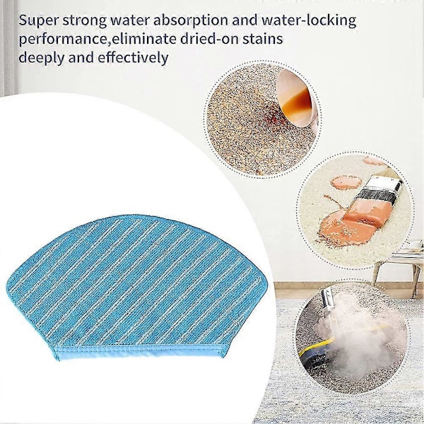 12 stk. Hepa Filter Moppeklud Til Midea M7/ I10/ M71cn / M7pro