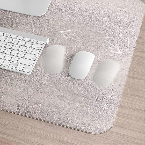 Frostet Skriveunderlag til Skrivebord, Holdbart Skrivebordsunderlag til Gaming/Skrivning, 50*30cm, Non