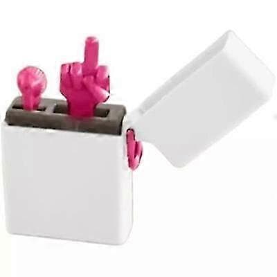 Morsom lighter med langfinger, 3D-printet langfinger-lighter, spøkegaver