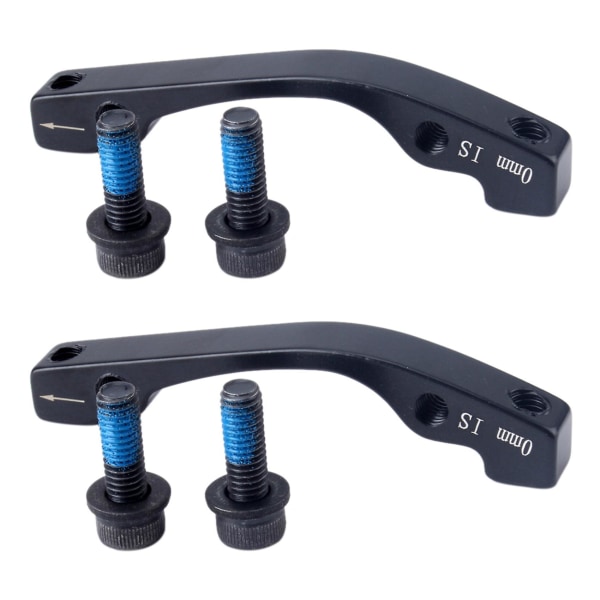 2x Disc Brake Caliper Mount Adapter Is/post Front 160mm Rear 140mm For